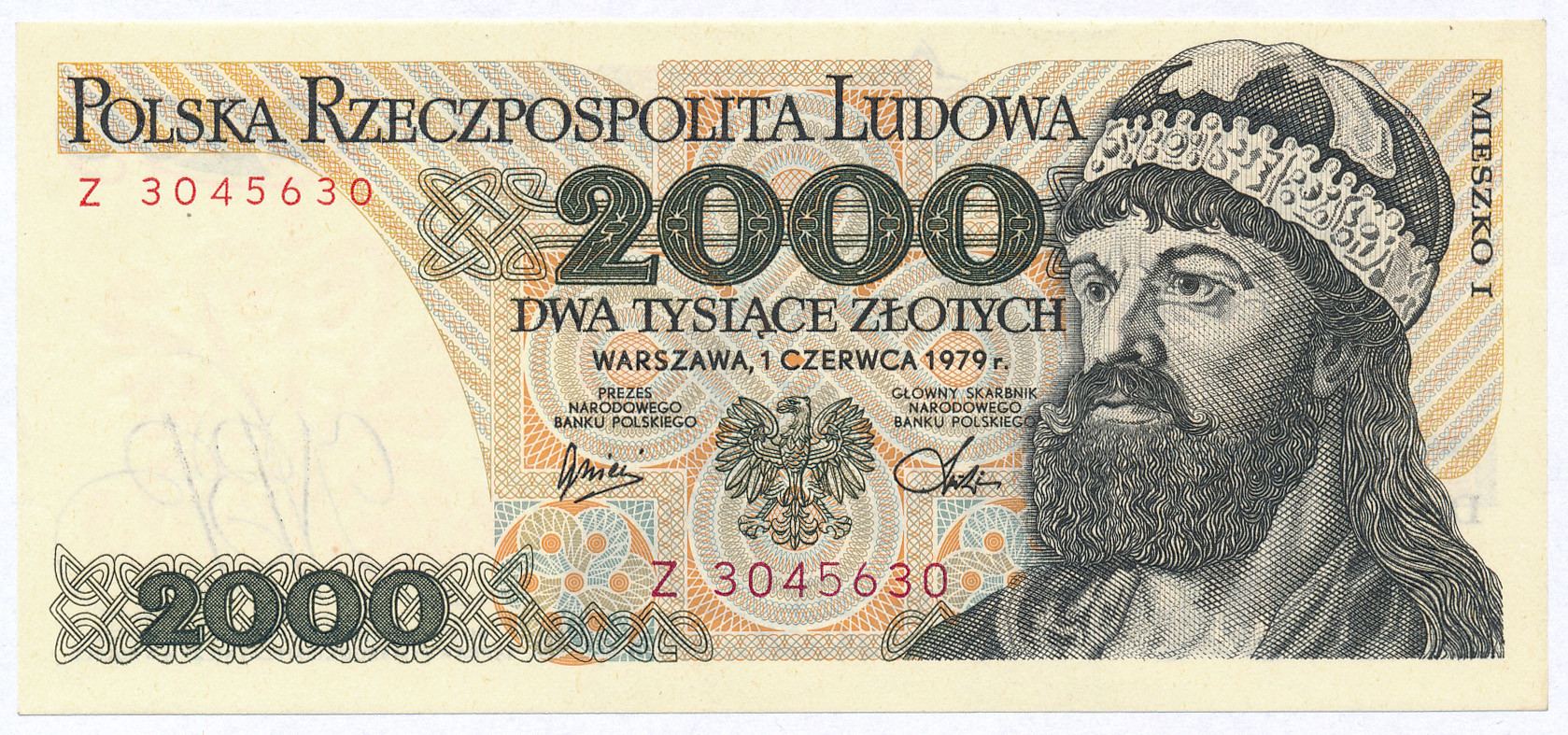 2.000 złotych 1979 seria Z